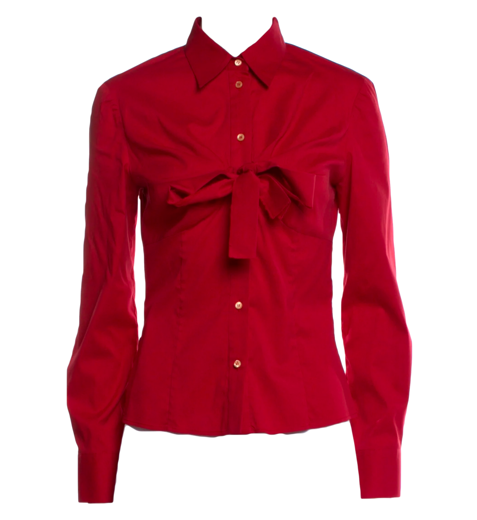Prada Bow Button Down – The Gallery of Wearable Art Prada Bow Button Down – The Gallery of Wearable Art