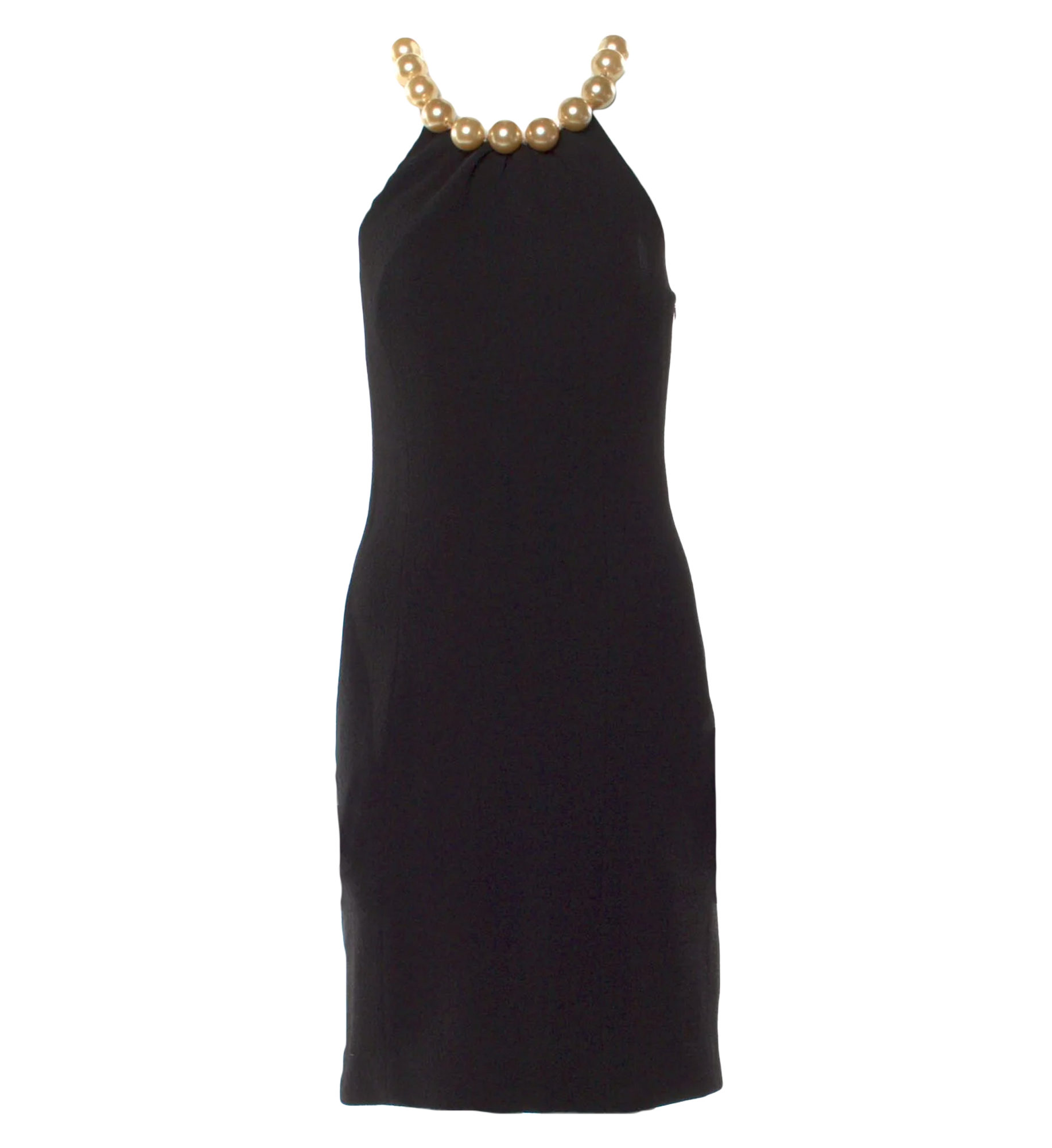 Moschino Cheap & Chic Pearl Collar Dress The Gallery of Wearable Art Moschino Cheap & Chic Pearl Collar Dress The Gallery of Wearable Art