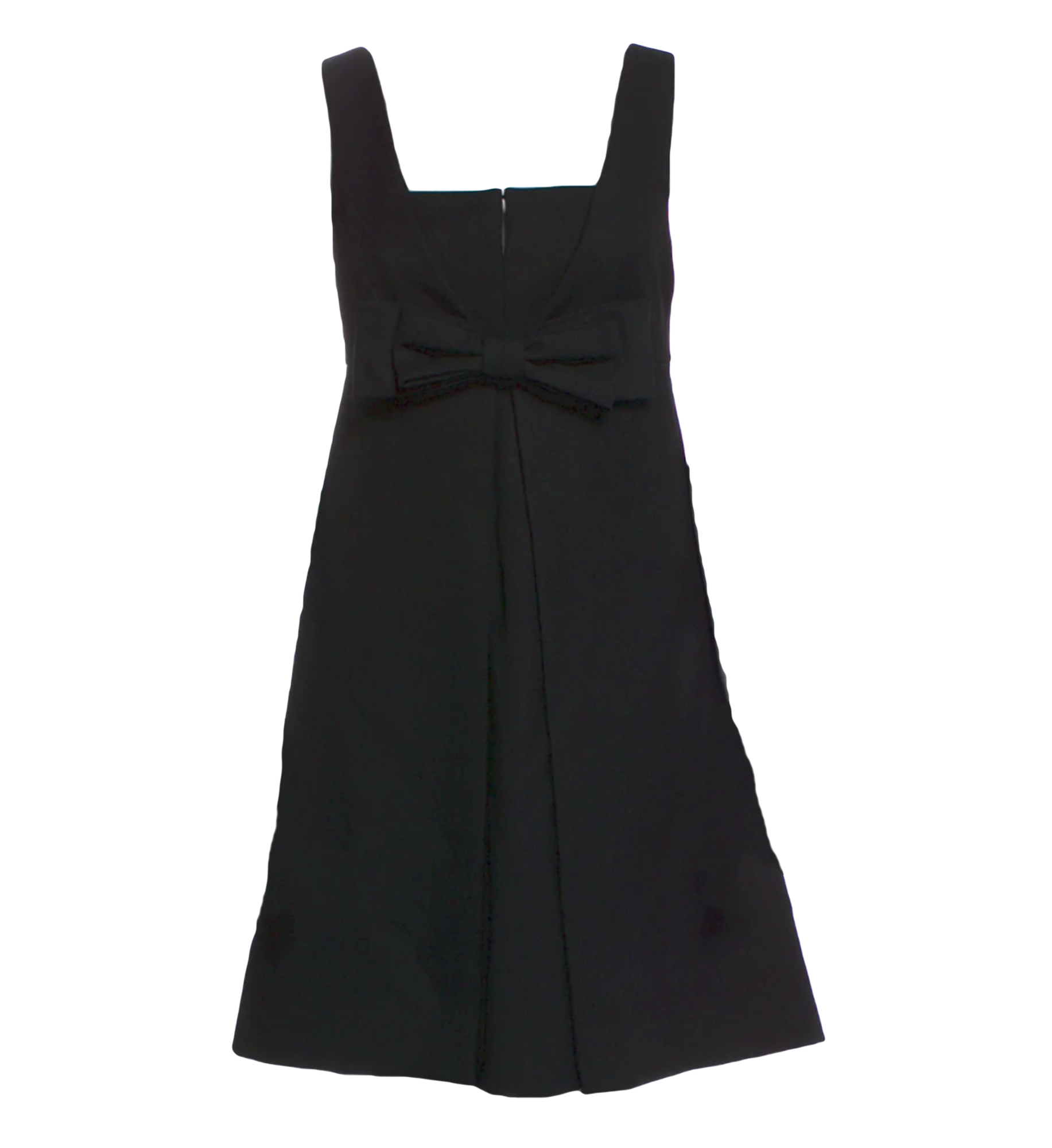 Red Valentino Black Square Neck Bow Sleeveless Mini Babydoll Dress Size 6 The Gallery of Wearable Art Red Valentino Black Square Neck Bow Sleeveless Mini Babydoll Dress Size 6 The Gallery of Wearable Art