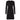 Gucci Tom Ford Vintage 2000 Black V-Neck Dress With Tiger-Head Adornment