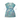 Emilio Pucci Vintage Blue Geometric Printed Mesh Coverup Mini Dress 