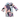 Emilio Pucci Vintage Purple Pink Grey Silk Geometric Printed Mini Dress