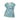 Emilio Pucci Vintage Blue Geometric Printed Mesh Coverup Mini Dress 