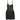 Chanel 1993 Black Gold Fishbone Leather Chain Dress CC Buttons