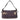 Fendi Metallic Suede Crystal Embellished Snakeskin Buckle Baguette