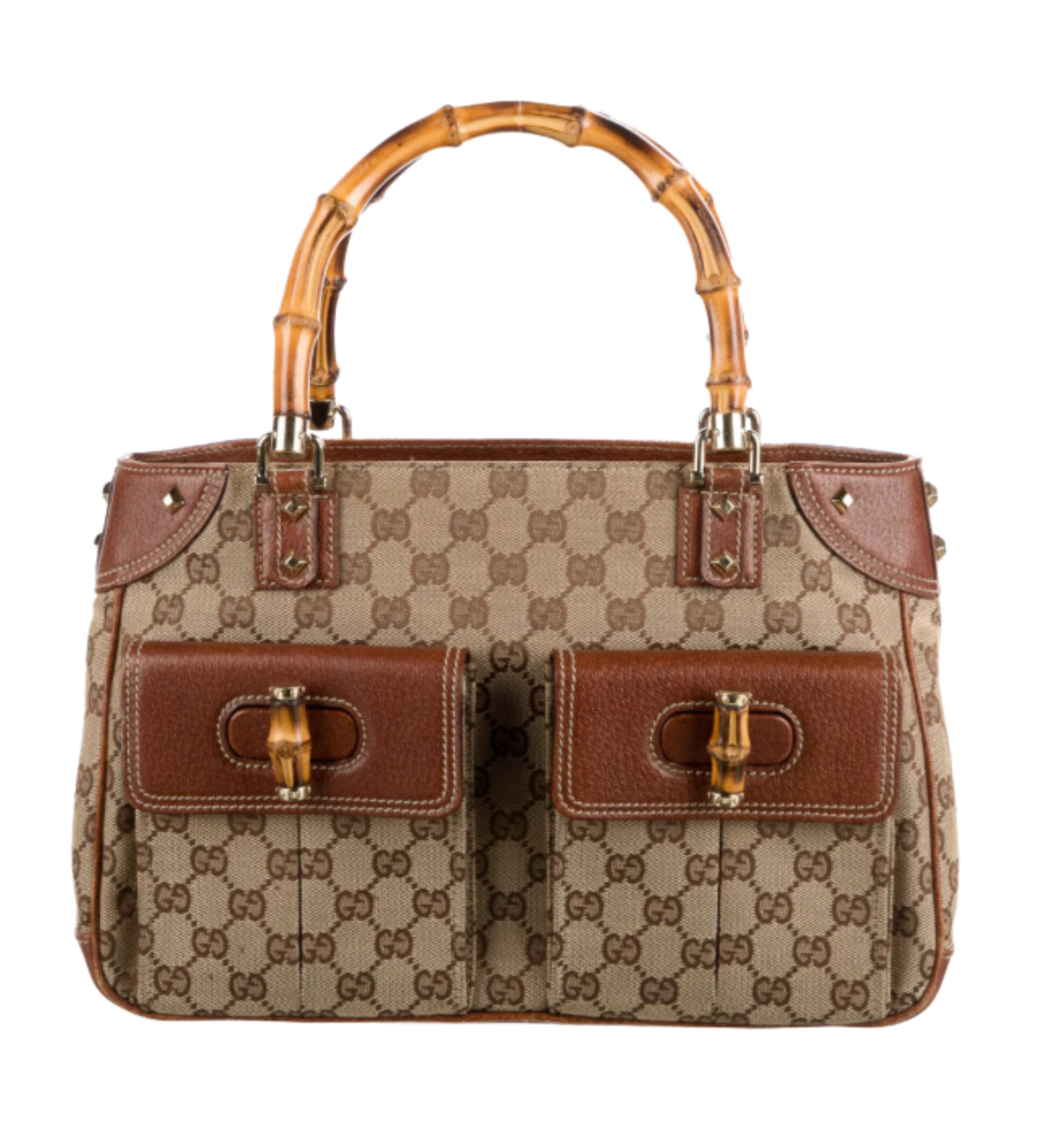 Gucci GG Bamboo Top Handle Bag