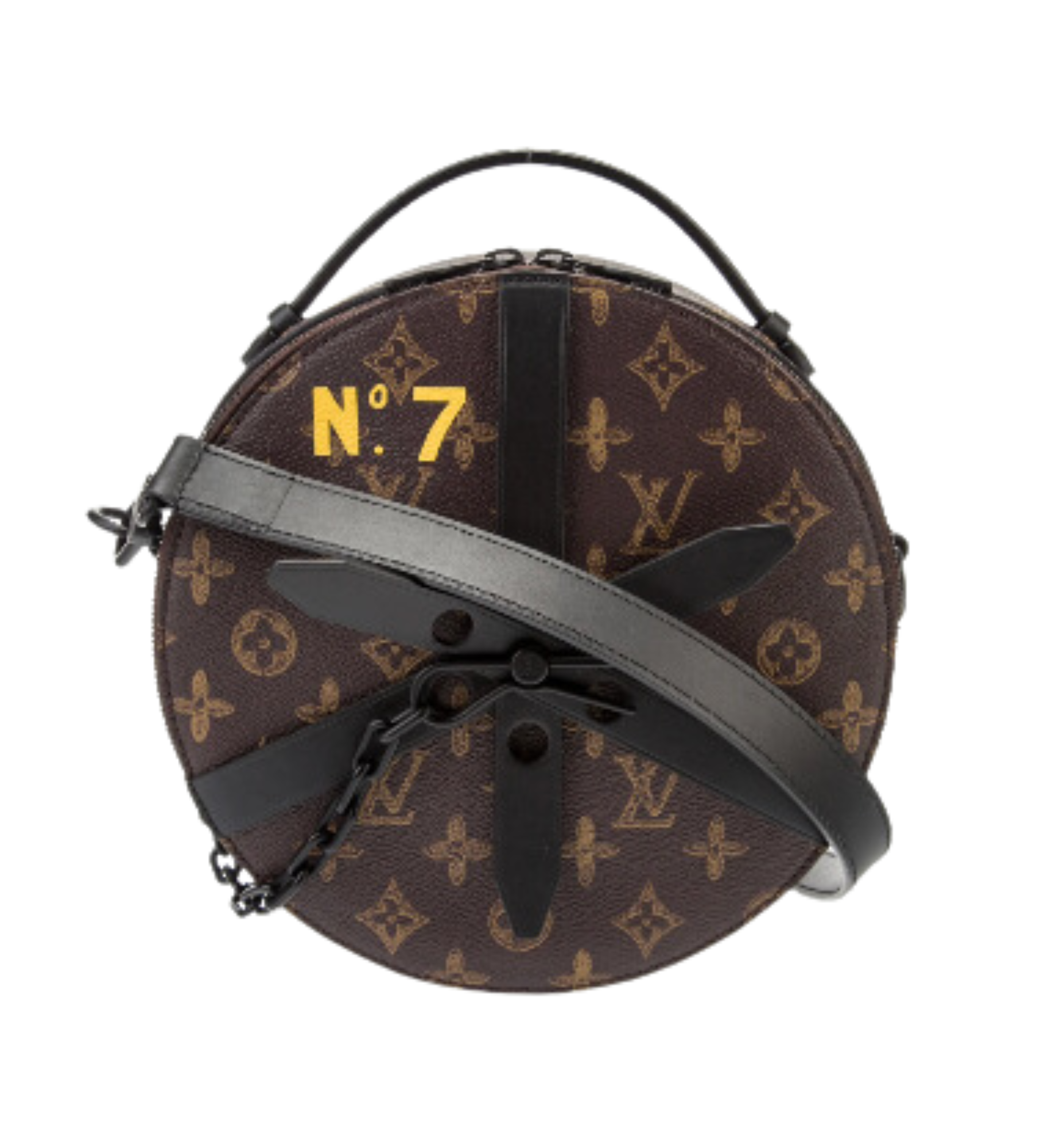 LOUIS VUITTON / Virgil Abloh 2022 N°7 Monogram Wheel Box