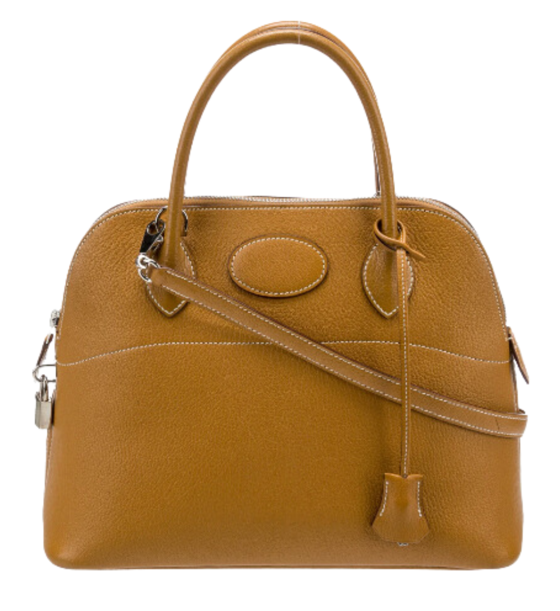 HERMÈS Chevre De Coromandel Bolide 31 Top-Handle Bag