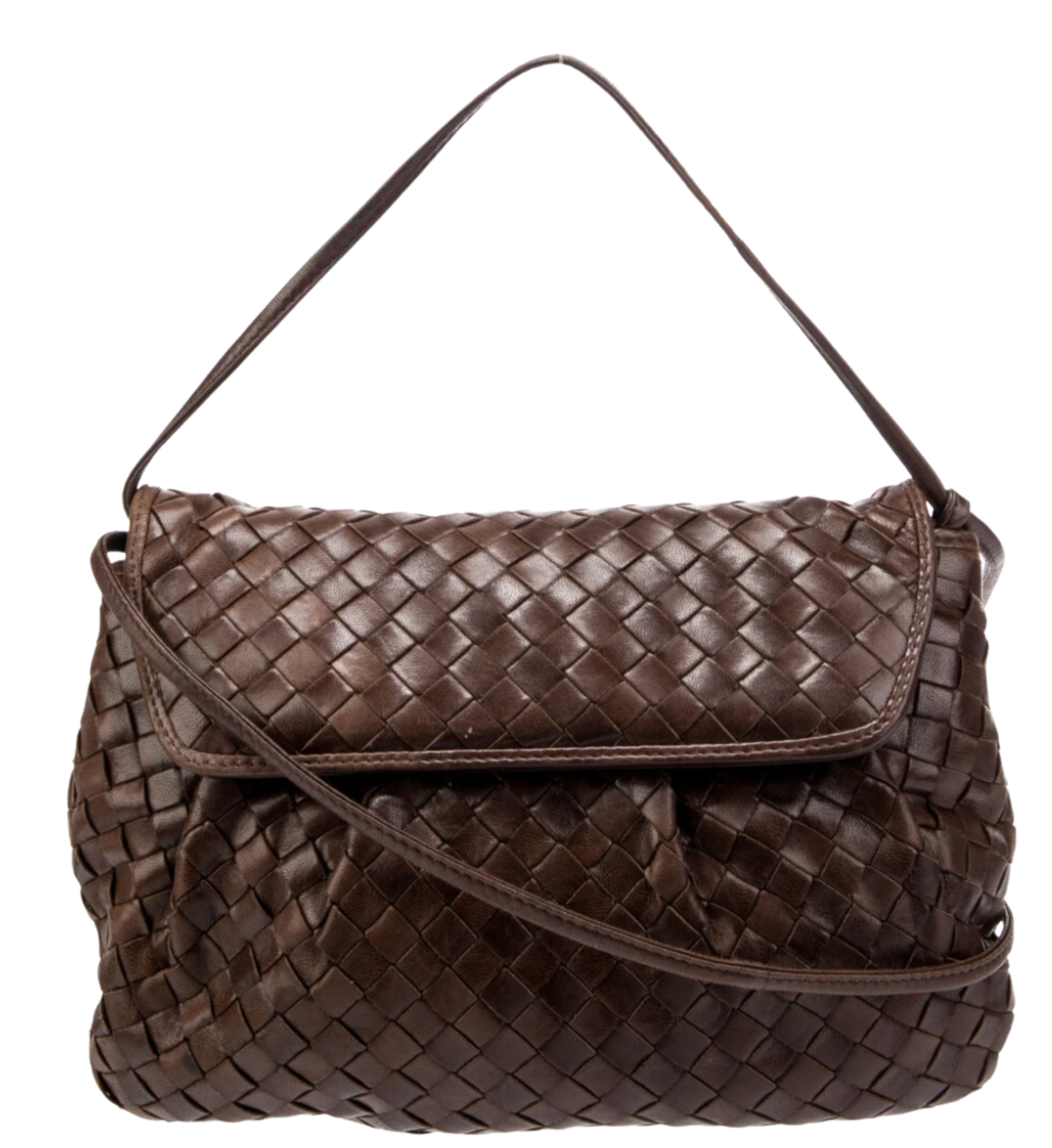 Bottega Veneta Intrecciato Mini Fold-Over