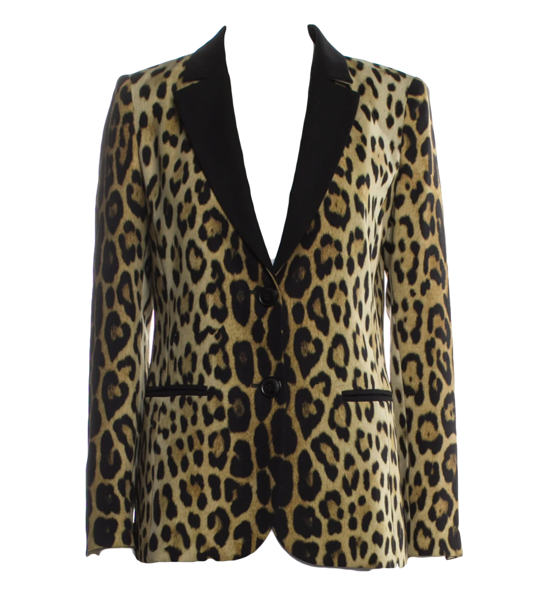 Moschino Cheap & Chic Leopard Print Blazer