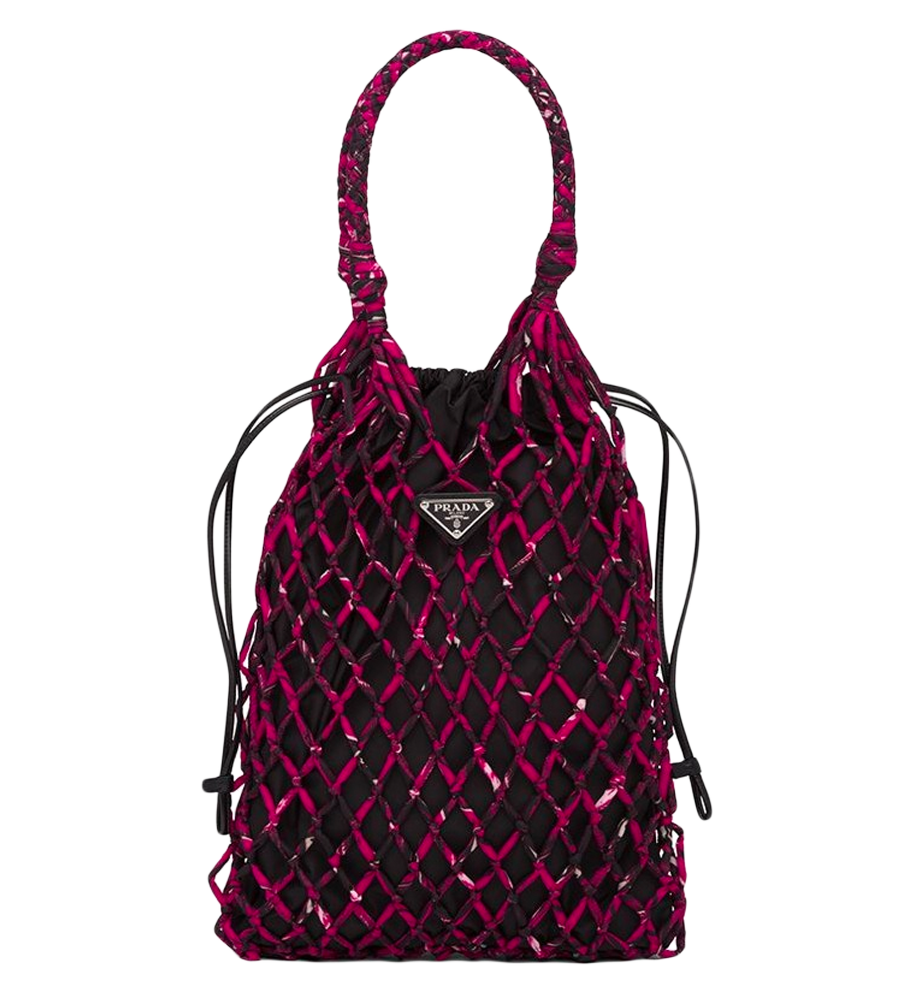 Prada Net Bucket Bag