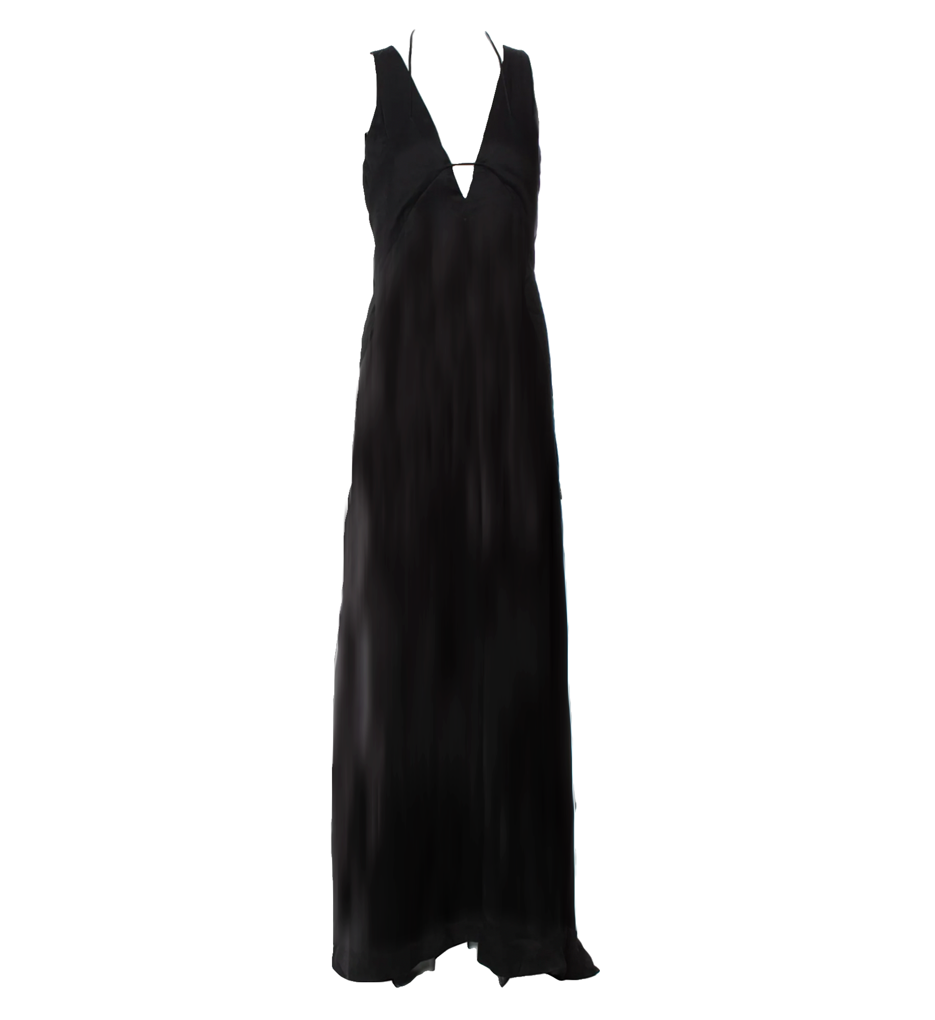 Cédric Charlier V Neck Sleeveless Gown