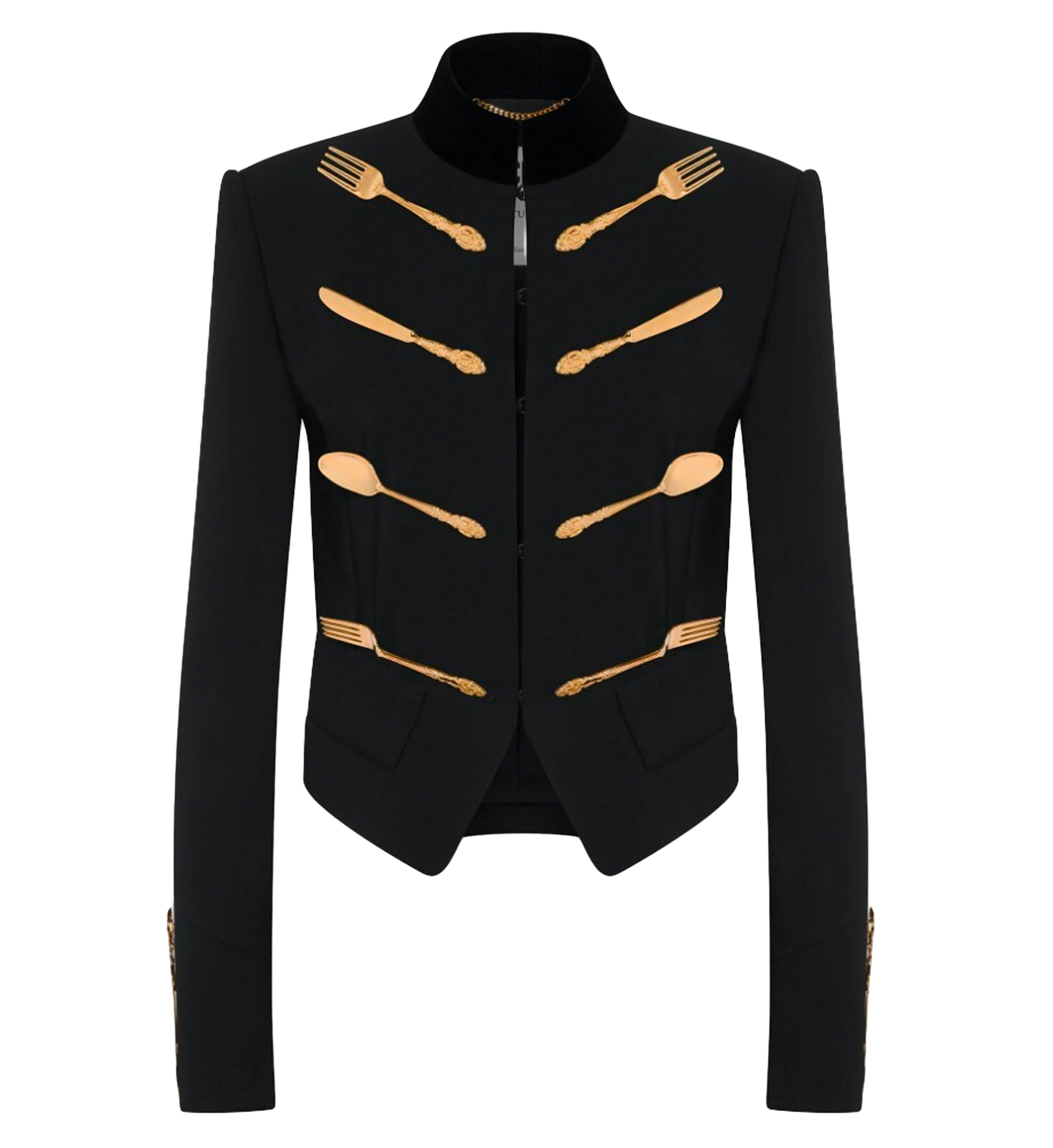 Moschino Utensil Embellished Serving Jacket