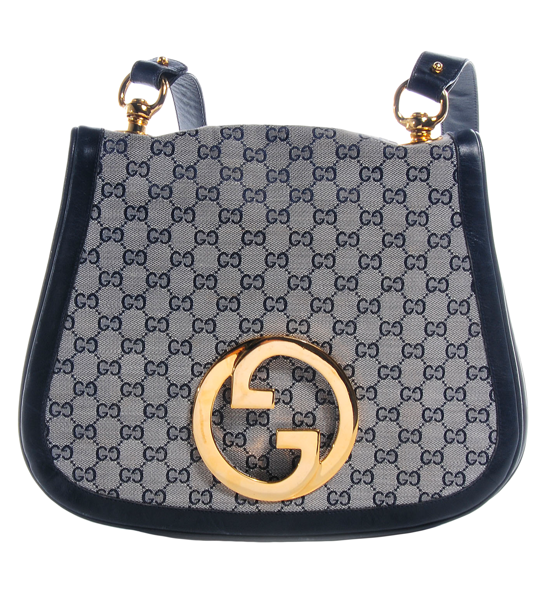 GUCCI Monogram Blondie Shoulder Bag