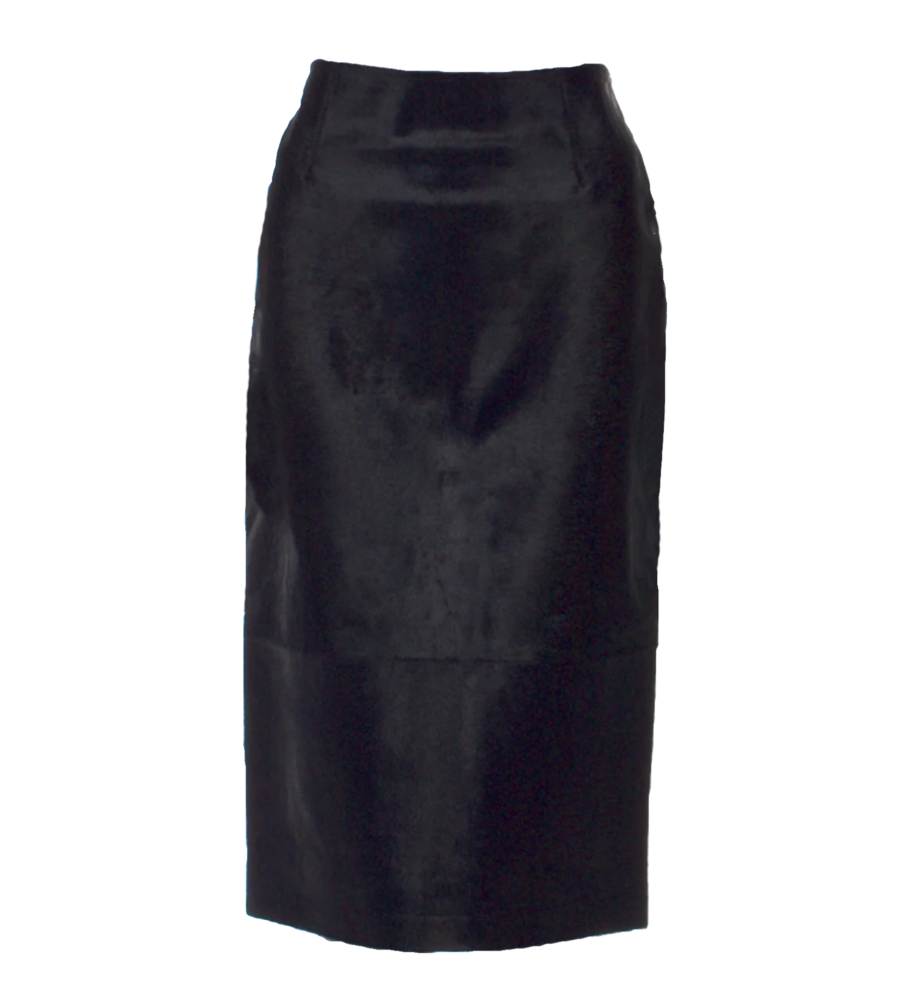 Cedric Charlier Ponyhair Pencil Skirt