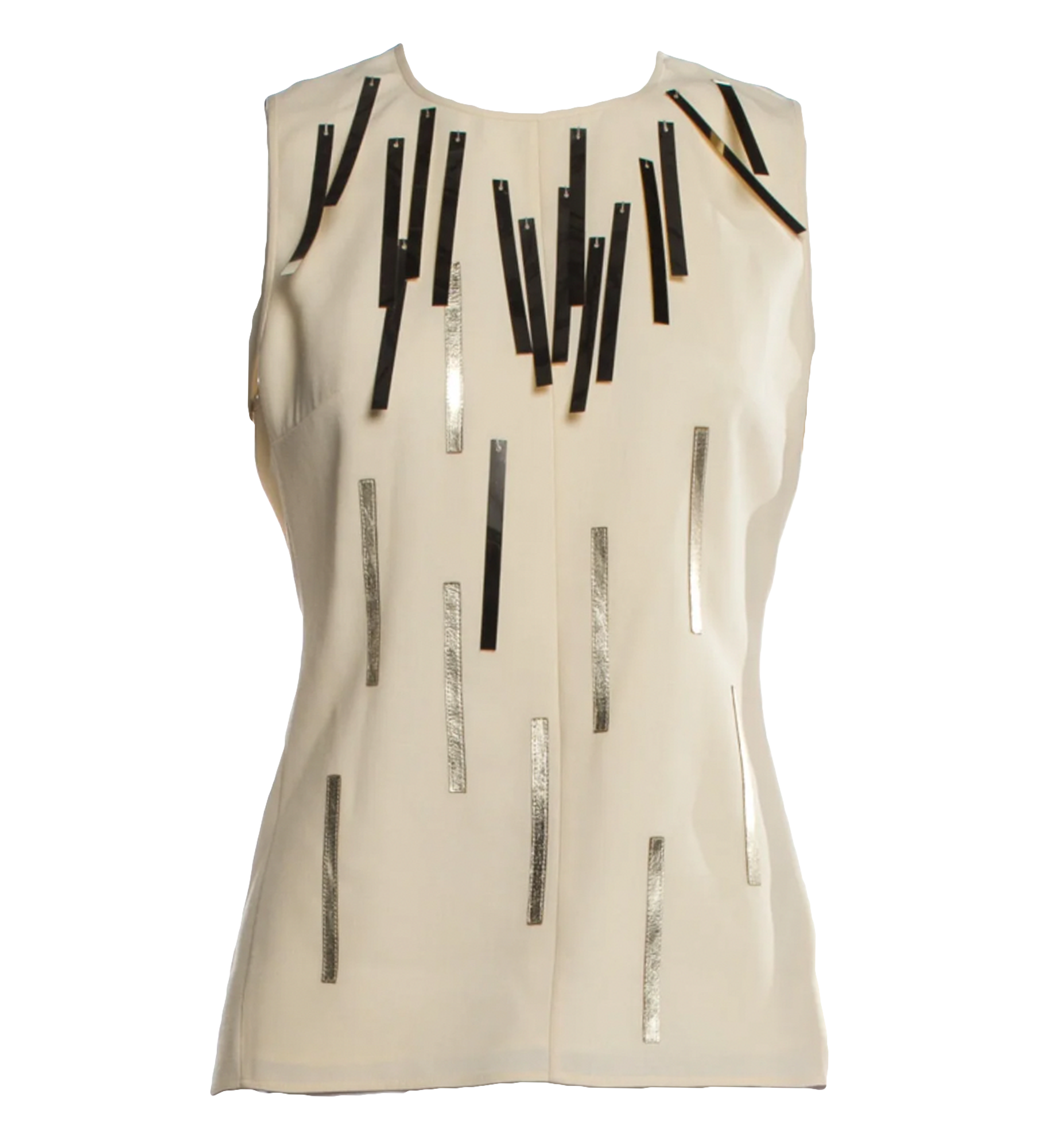 Lanvin Embellished Sleeveless Top