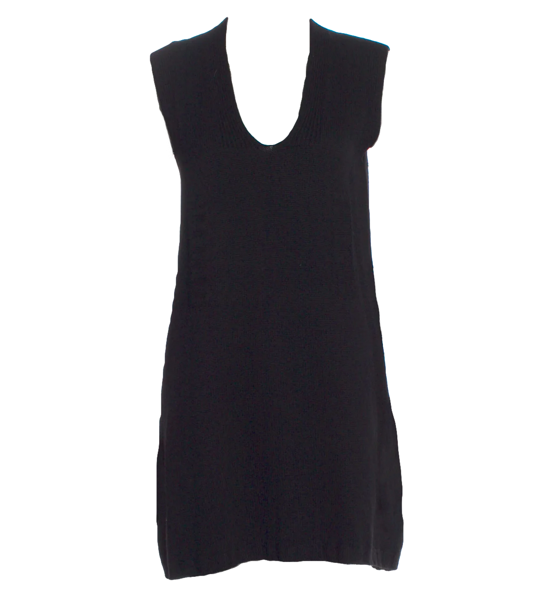 Jean Paul Gaultier Femme Tubing-Lined Sleeveless Shift Dress