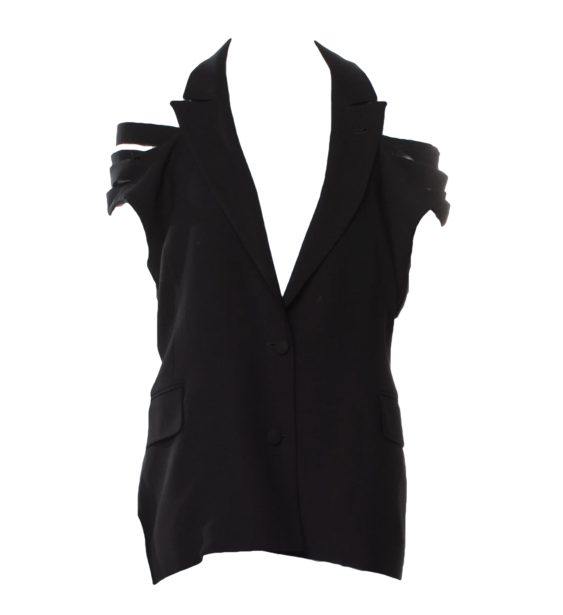 Jean Paul Gaultier 1989 Cut-out Blazer Vest