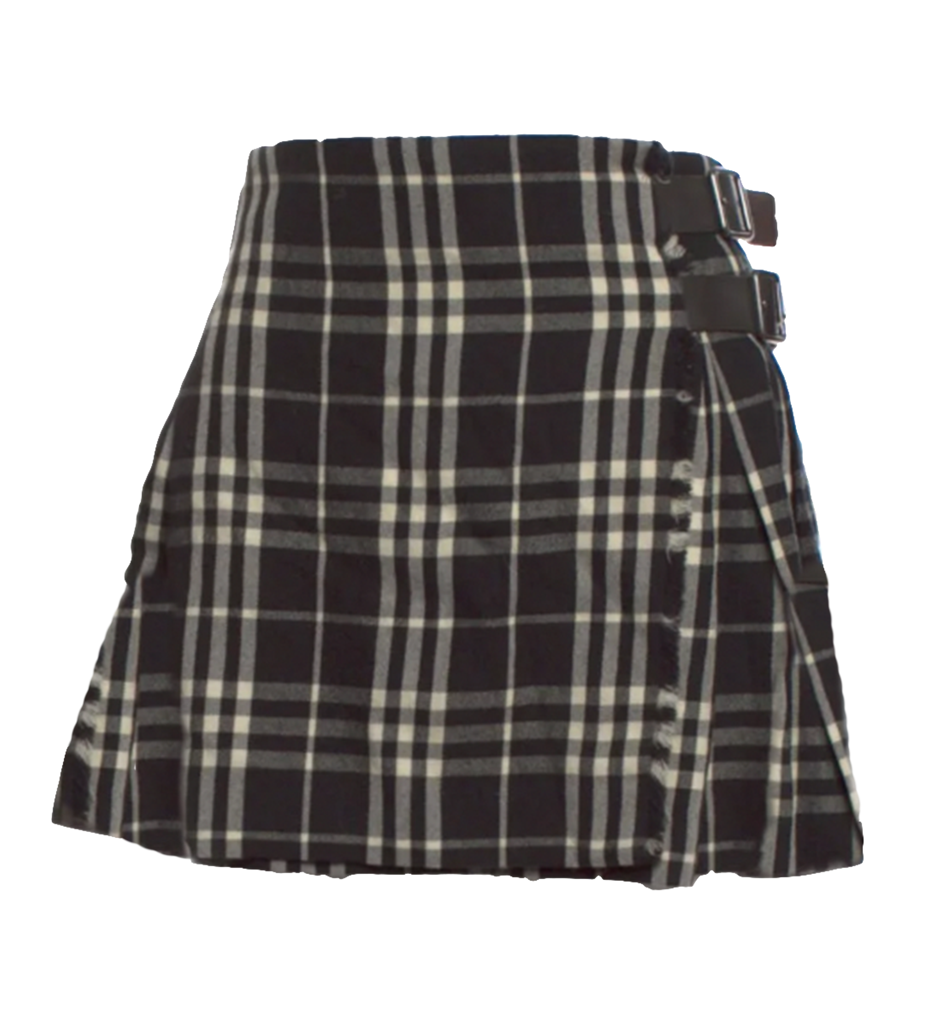 Burberry Plaid Kilt Skirt