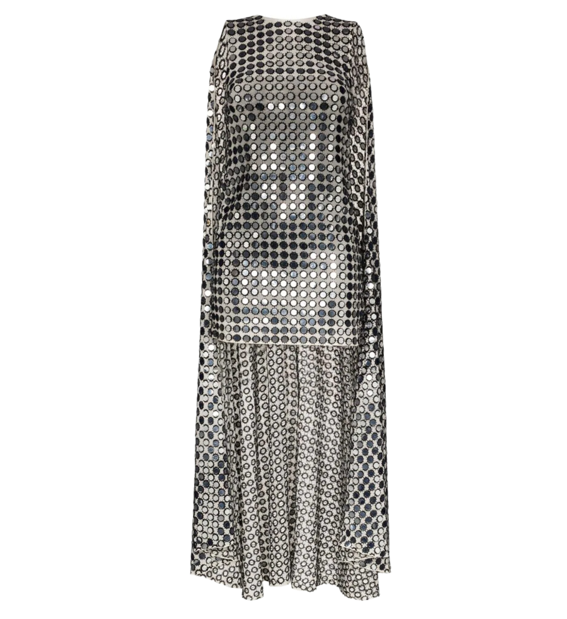 Ashish Mirror Cape Dress