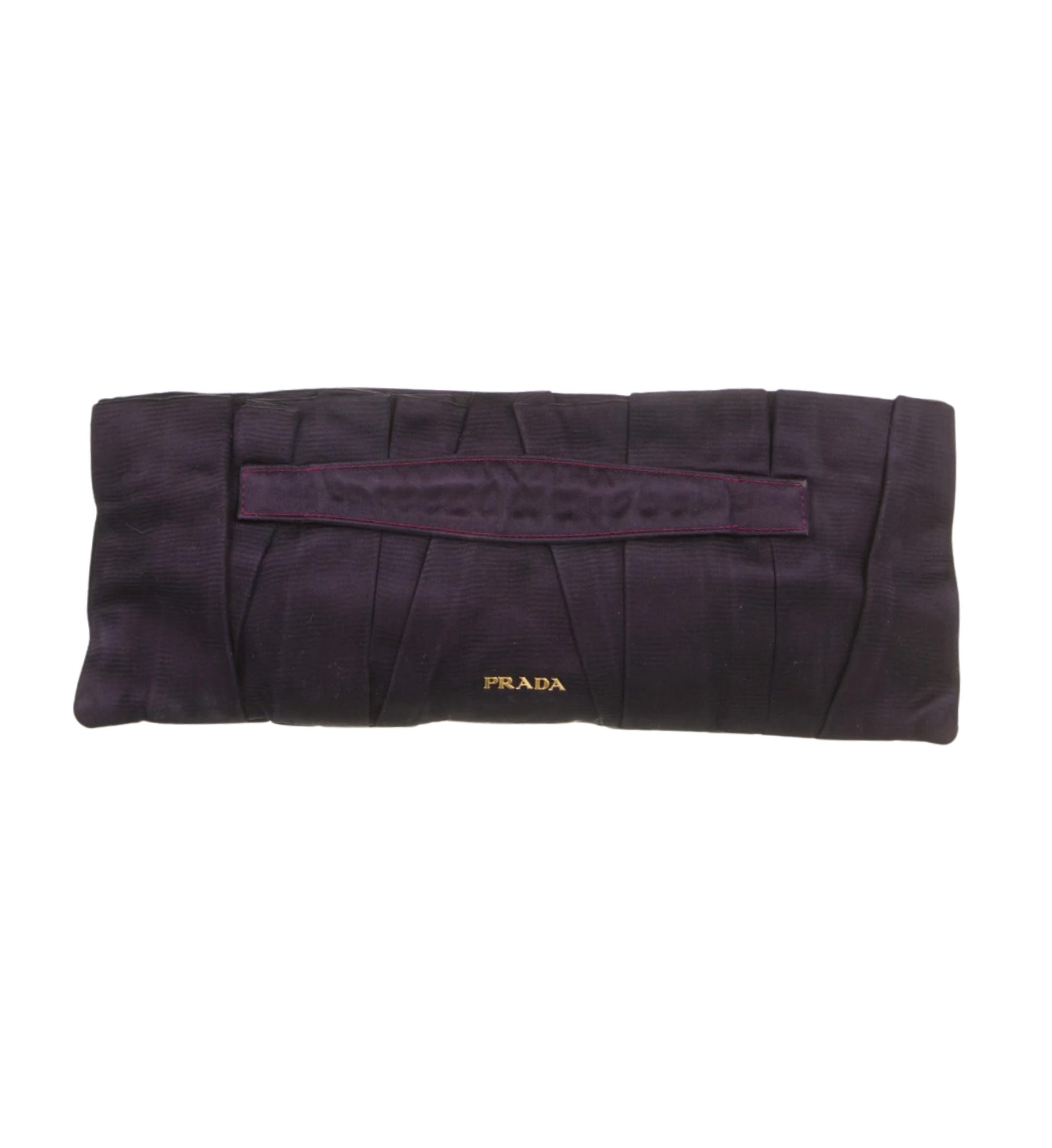 Prada Pleated Clutch