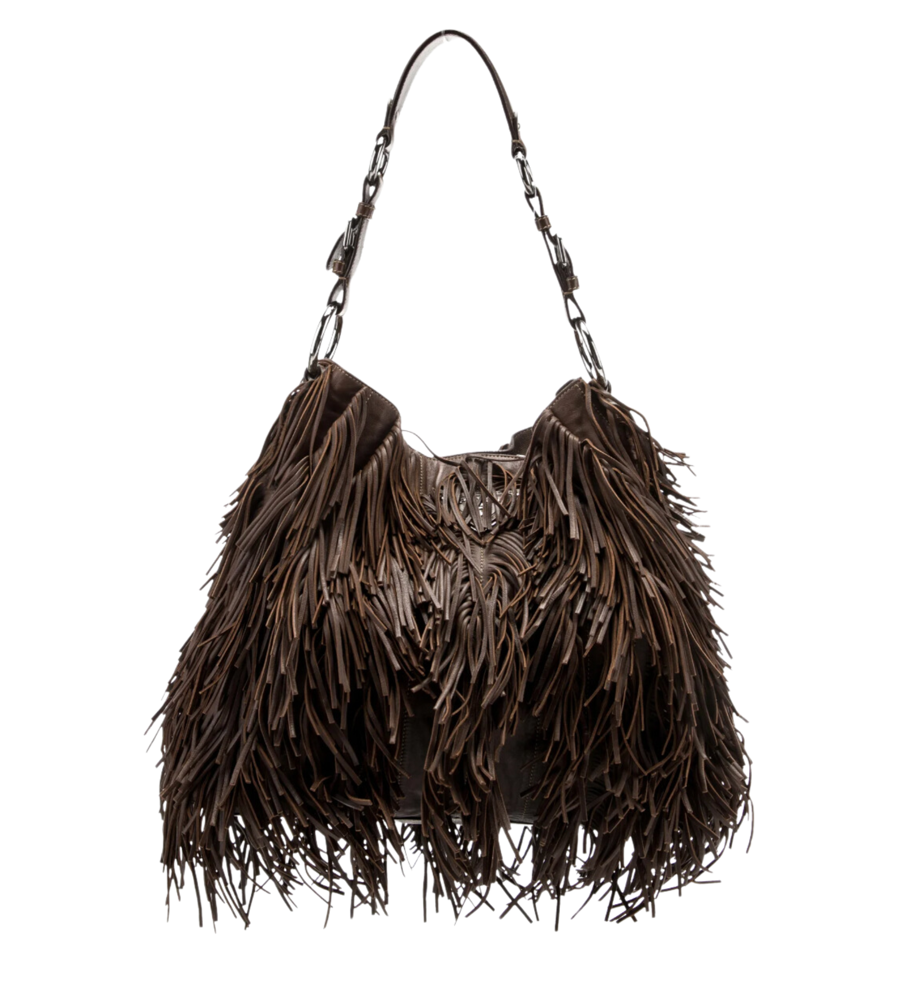 Prada Fringe Hobo