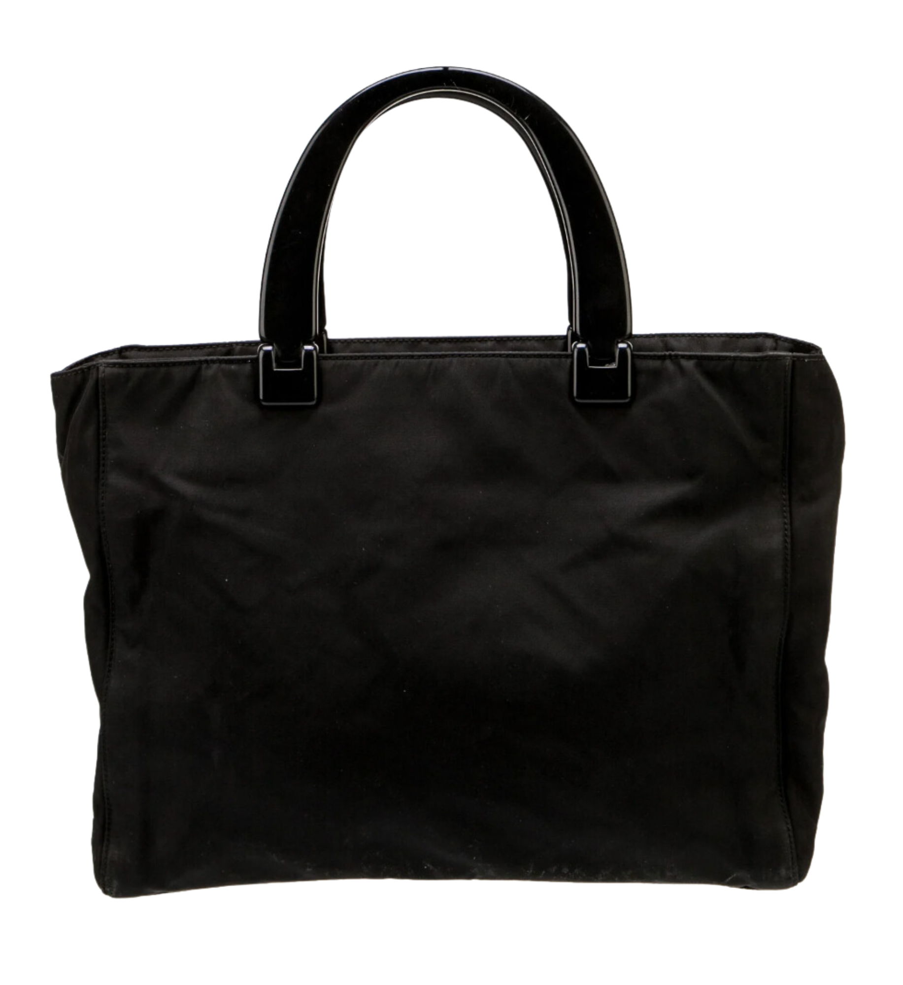 Prada Lucite Handle Tote