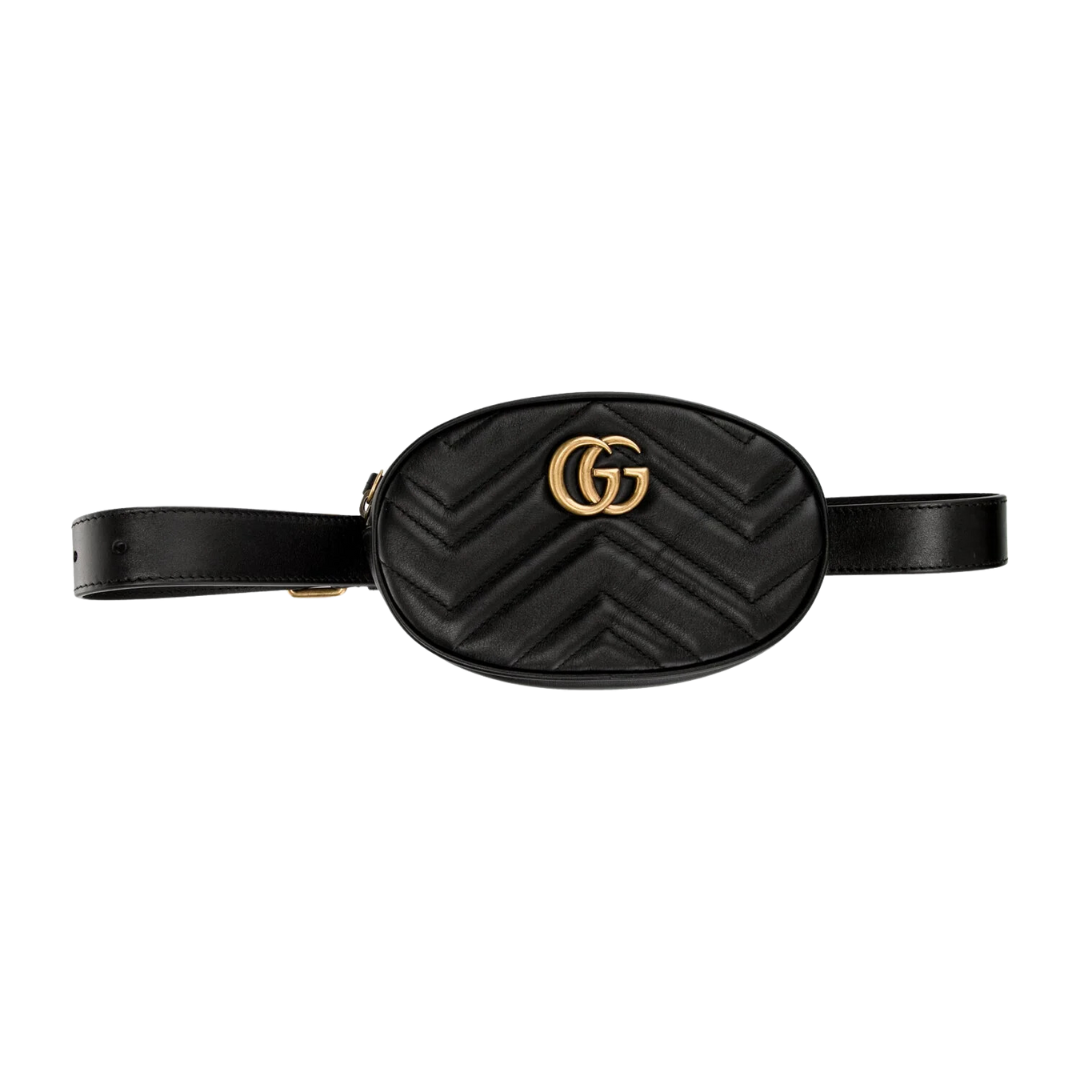 Gucci GG Marmont Quilted Body Belt Bag