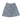 Chanel Navy and White Tweed Inverted Box Pleated Mini Skirt