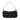 Fendi Vintage Crystal Embellished Beaded Black Baguette