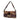Fendi Metallic Suede Crystal Embellished Snakeskin Buckle Baguette