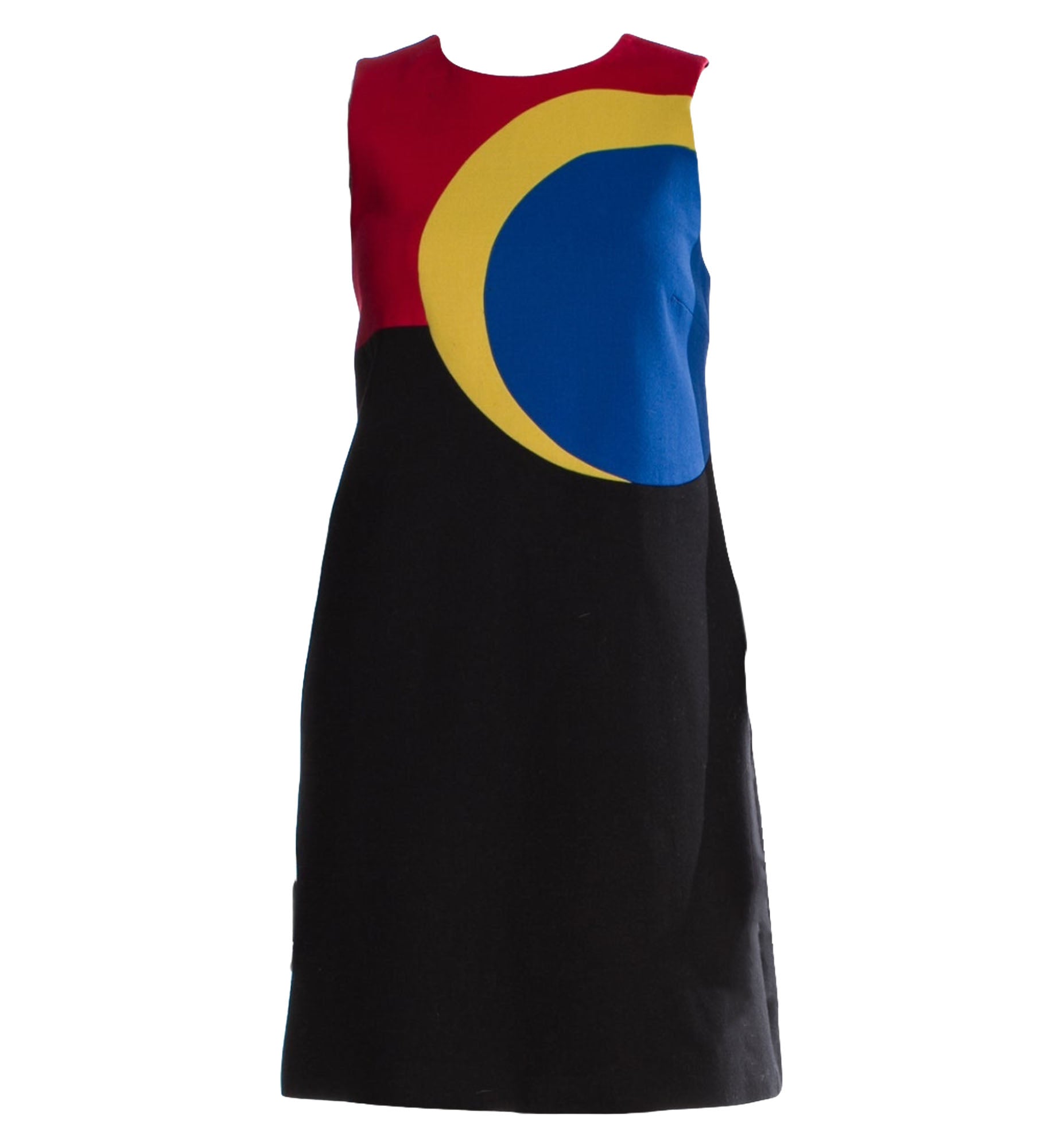 Lisa Perry Color-block Shift Dress