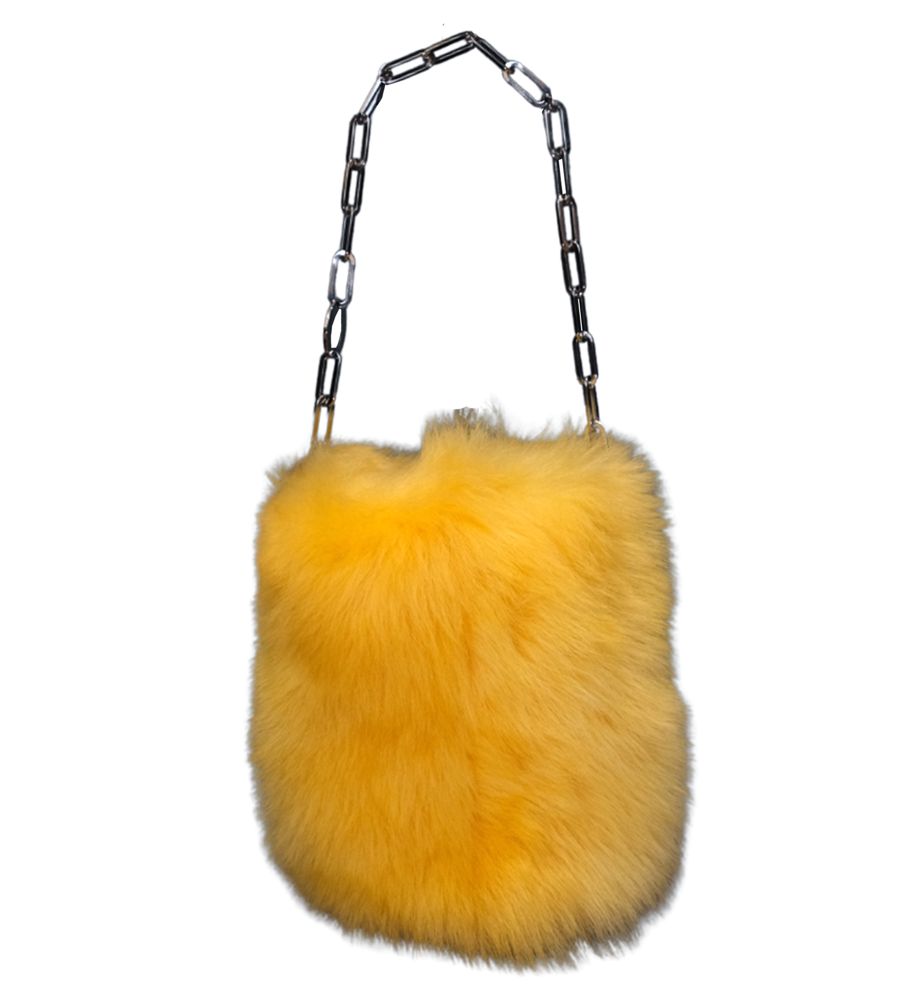 Lanvin Fur Bucket Bag