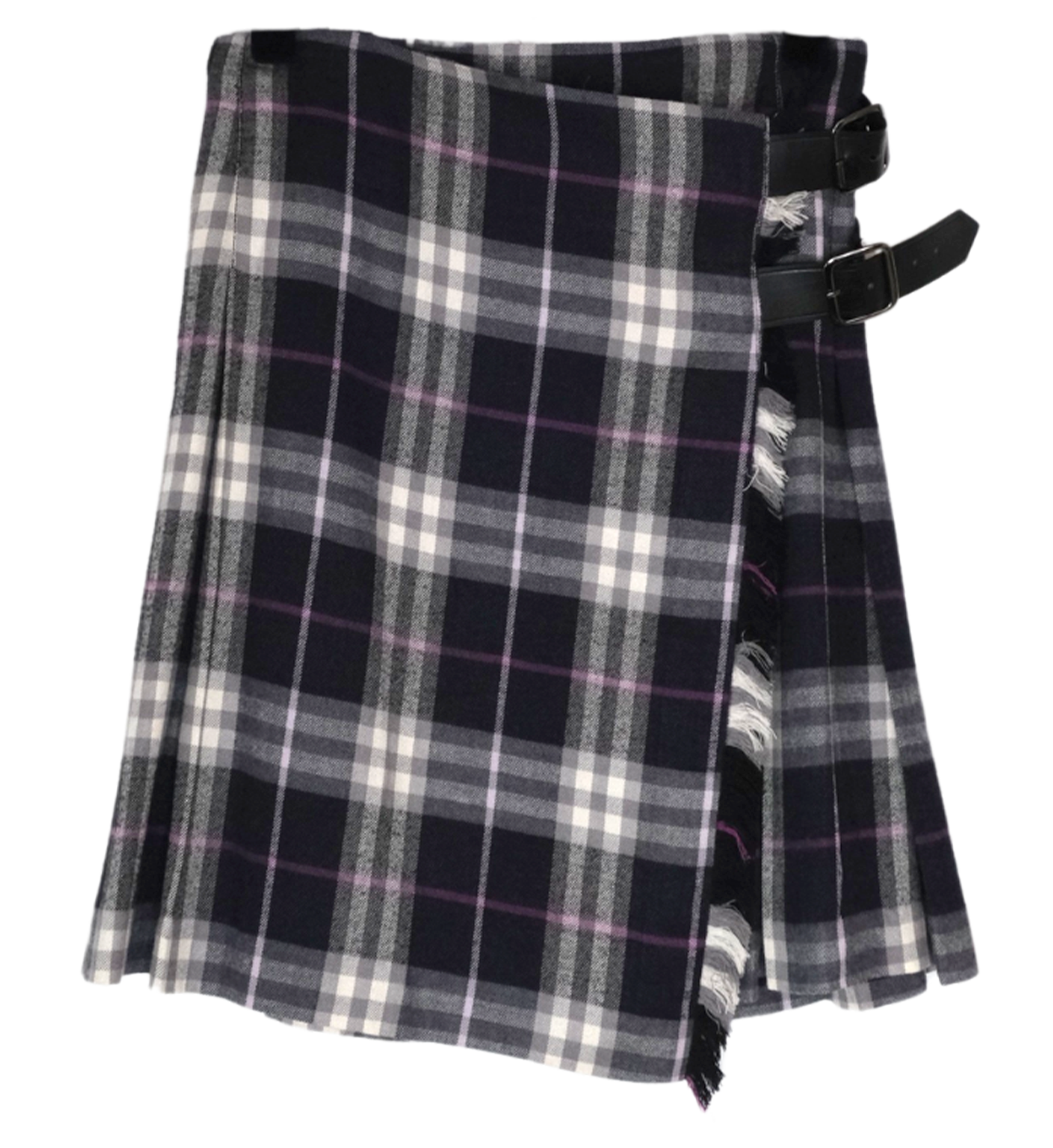 Burberry Plaid Kilt Skirt