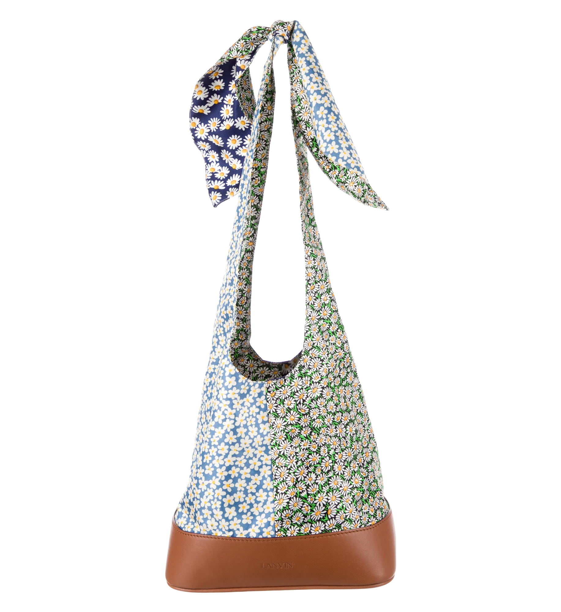 Lanvin Daisy Print Hobo Bag