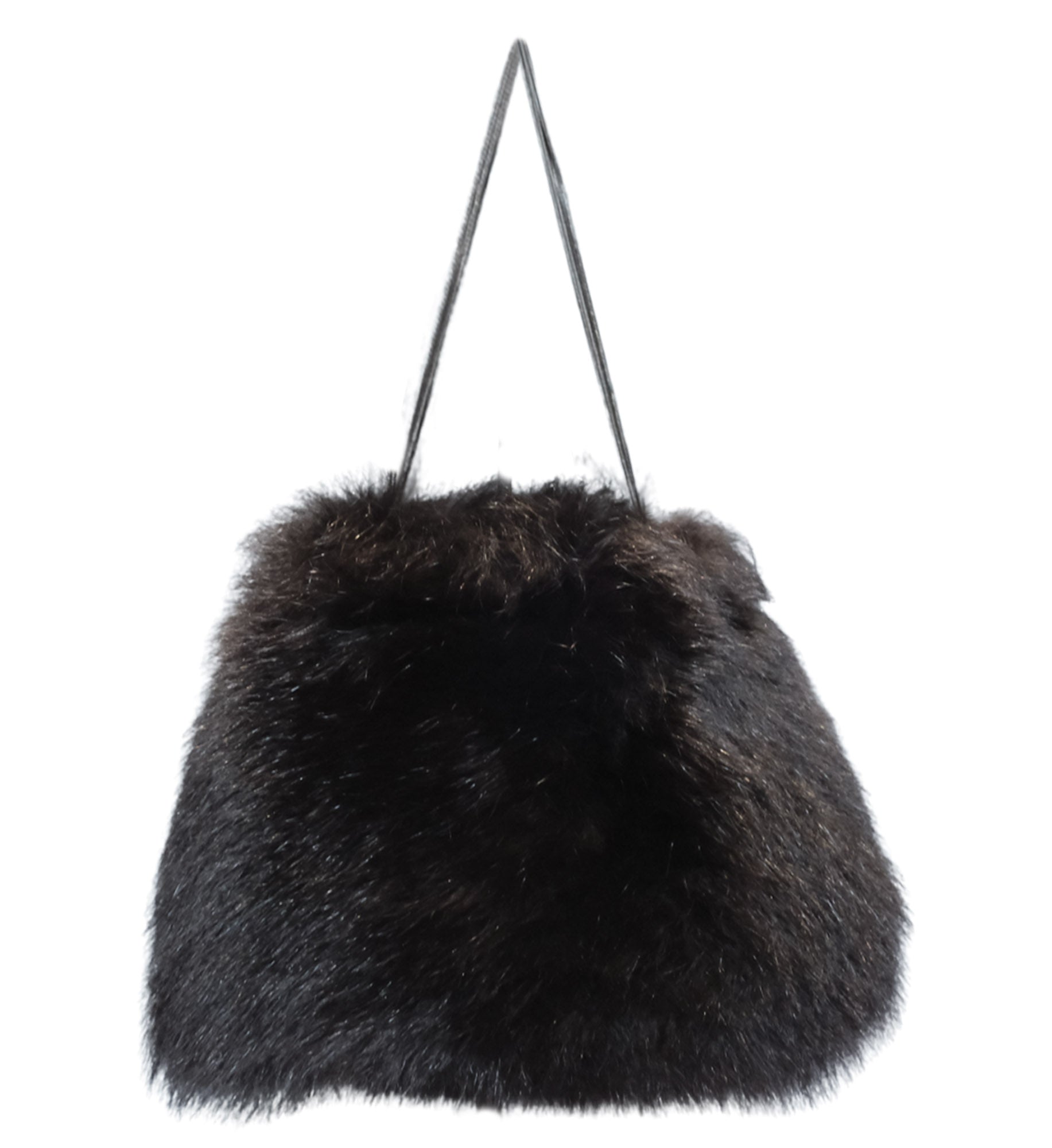 Christian Dior Vintage Fur Jewel Pouch