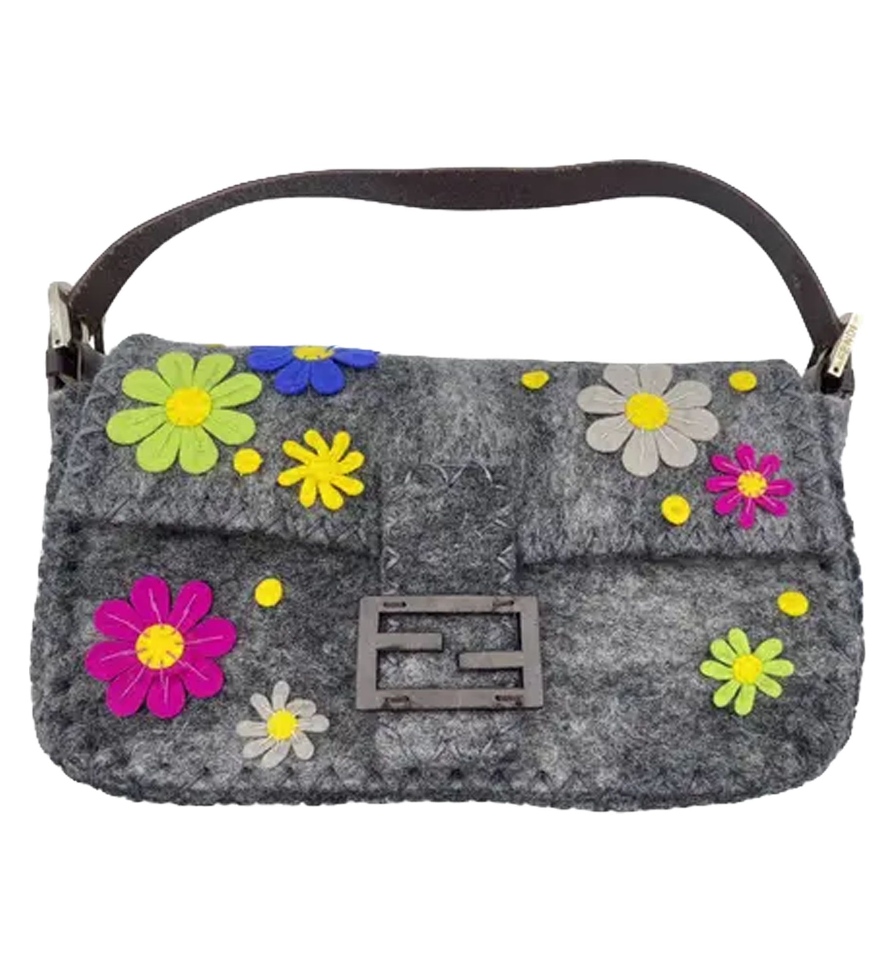 Fendi Flower Baguette