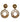 Givenchy Dangle Pearl Clip-On Earrings