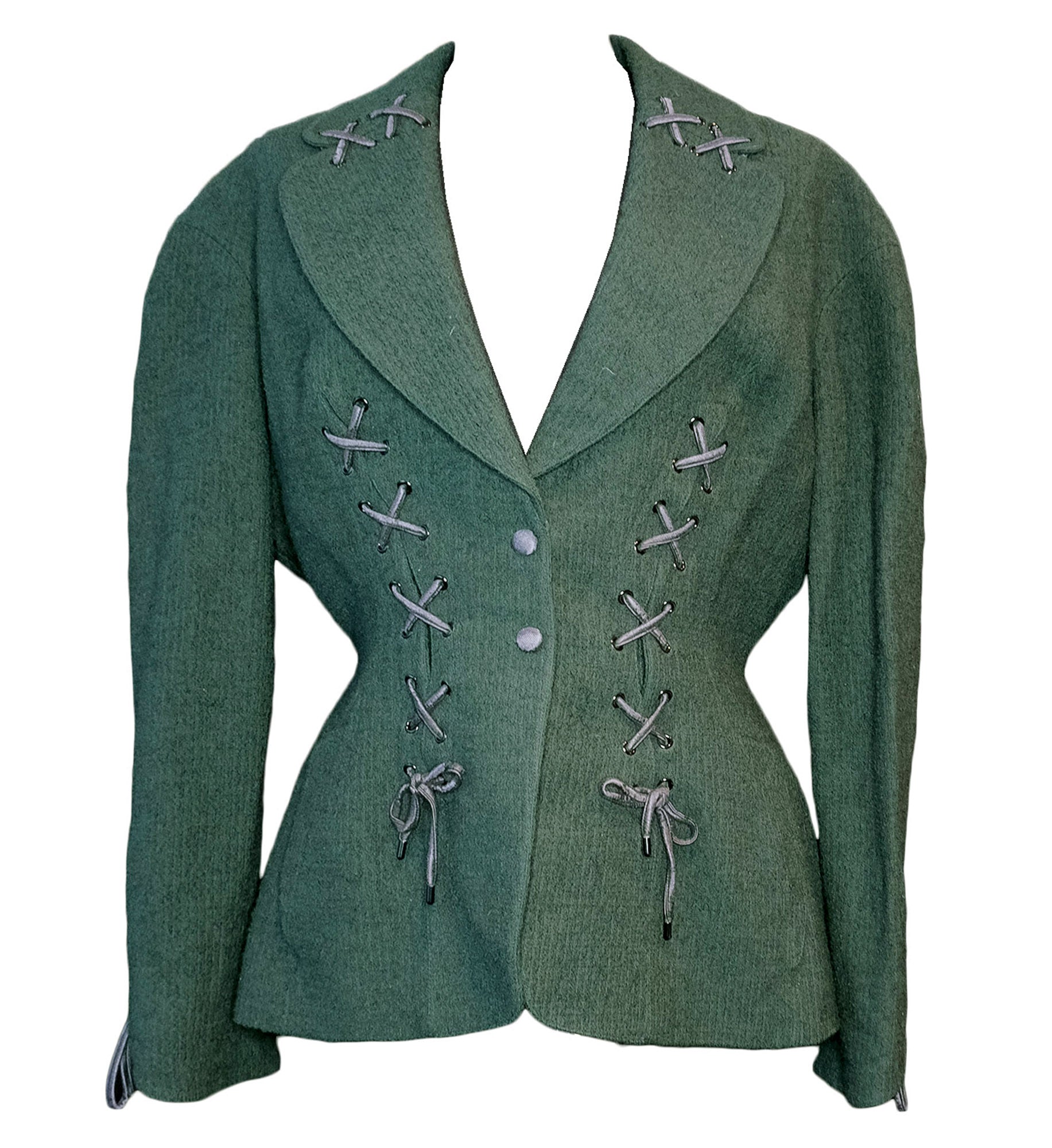 Thierry Mugler Vintage Corseted Blazer