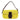 Fendi Yellow Beaded Baguette